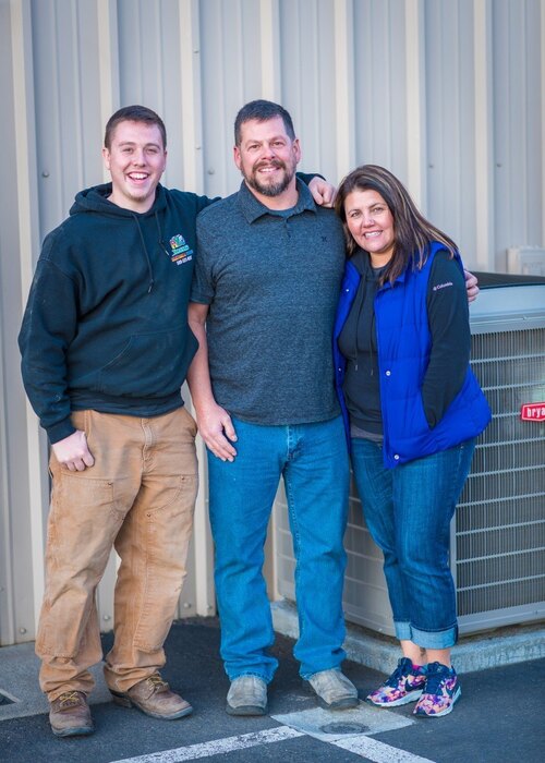 members of the young family