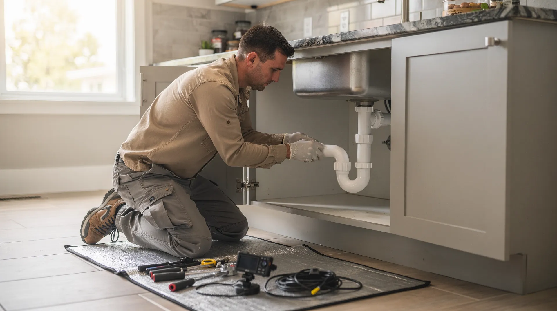 Common drain and plumbing services needed by Pasco residents include clogged drain repair, drain cleaning