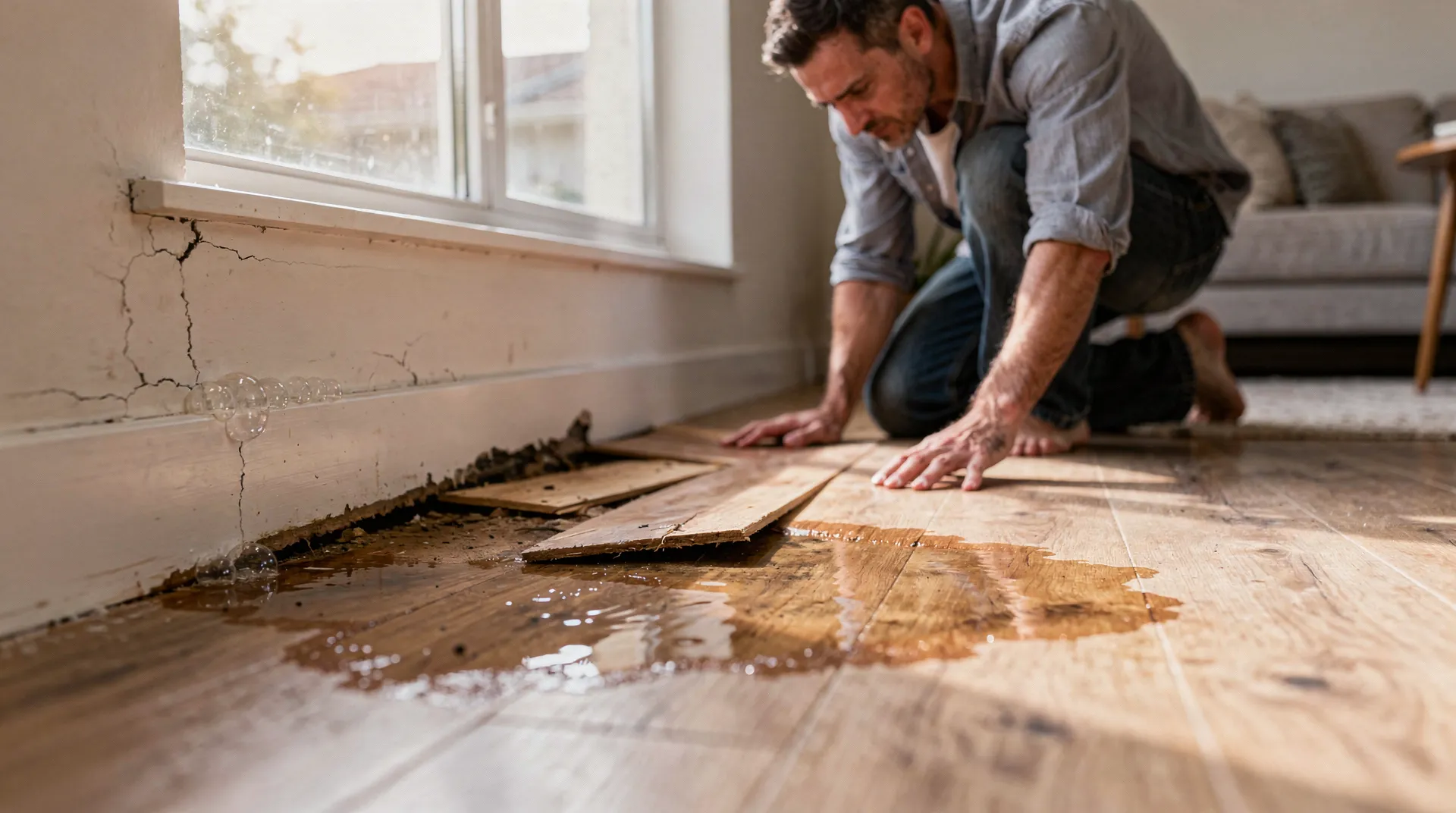 A slab leak occurs when water lines beneath a home's foundation crack or corrode, allowing
